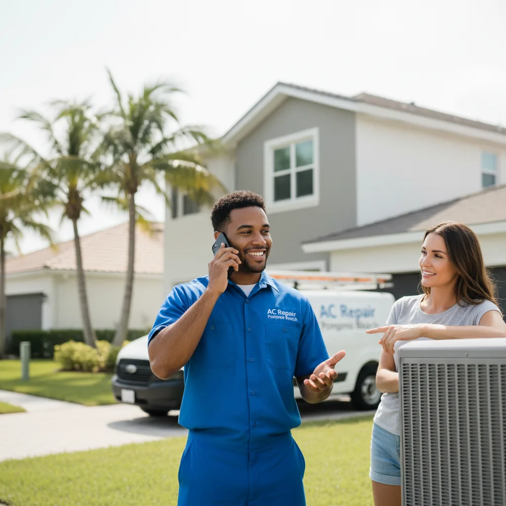 AC Repair Pompano Beach customer support in Gallion